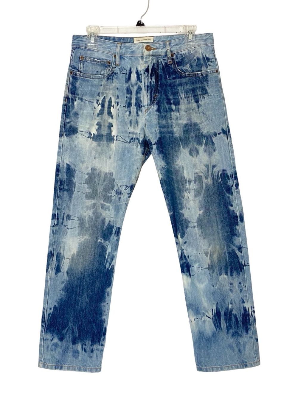 Women’s Indigo Tie-Dye Wash Jeans